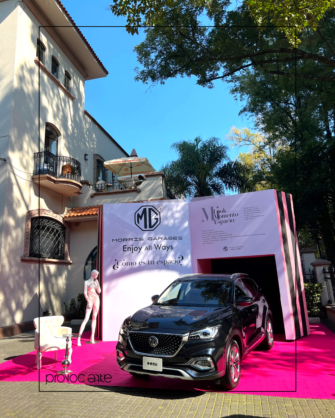 Stand MG Motors Mexico para Instyle Day Castelar 131