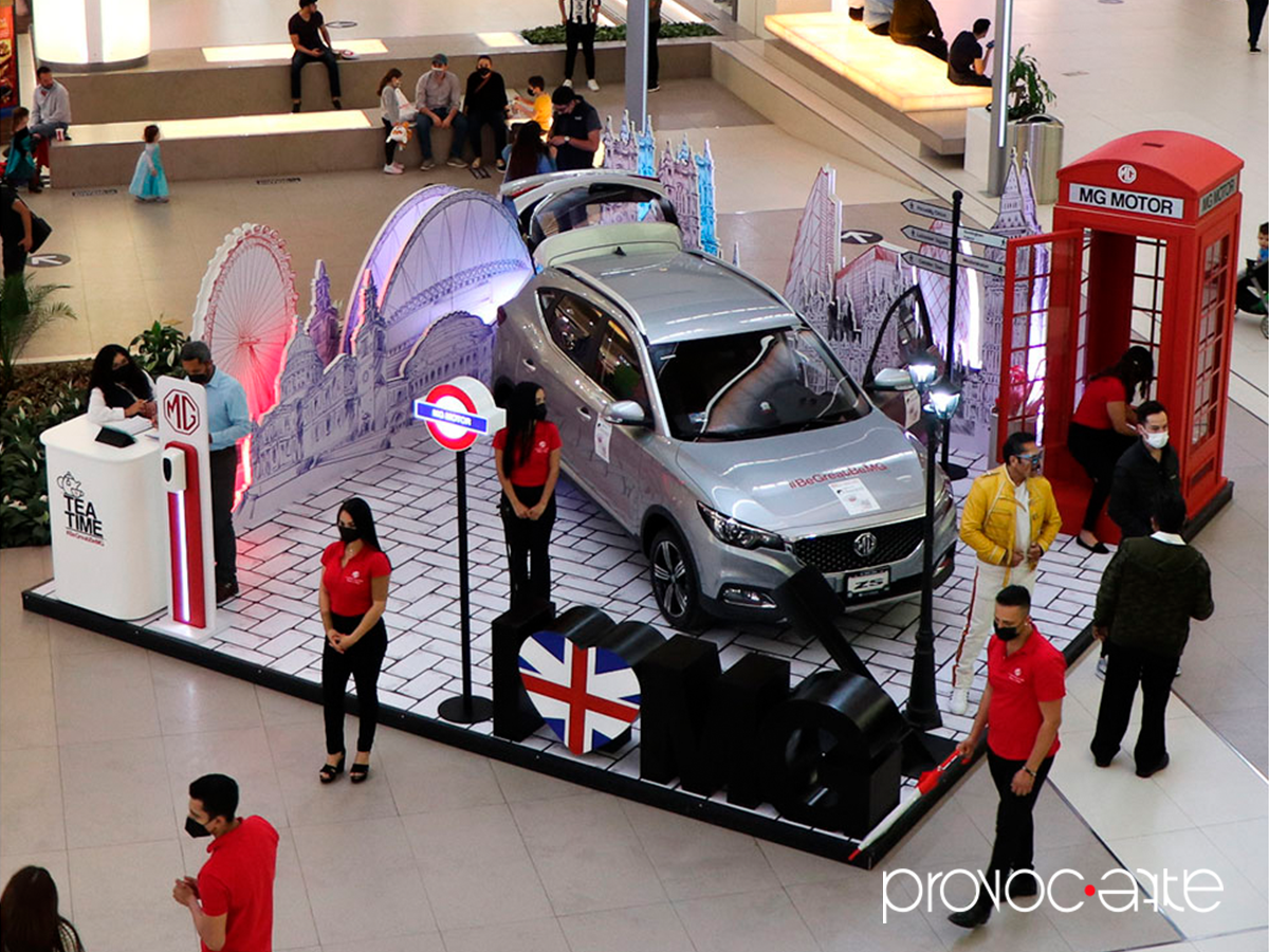 Activaciones BTL para MG Motors Provocarte